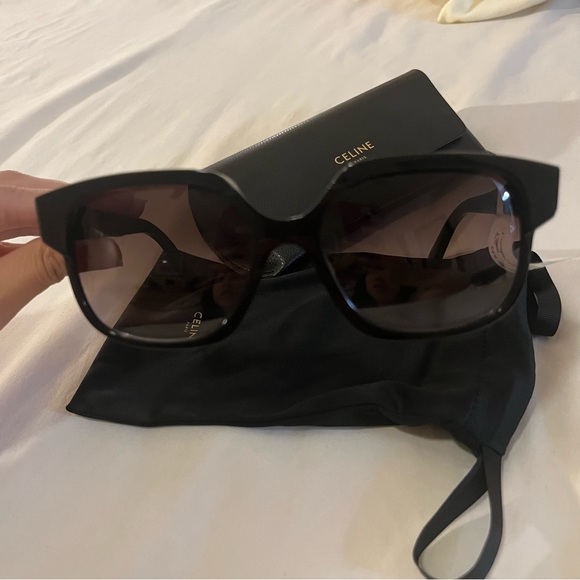 New Celine Eyewear Maillon Triomphe Sunglasses $420 - Picture 7 of 16